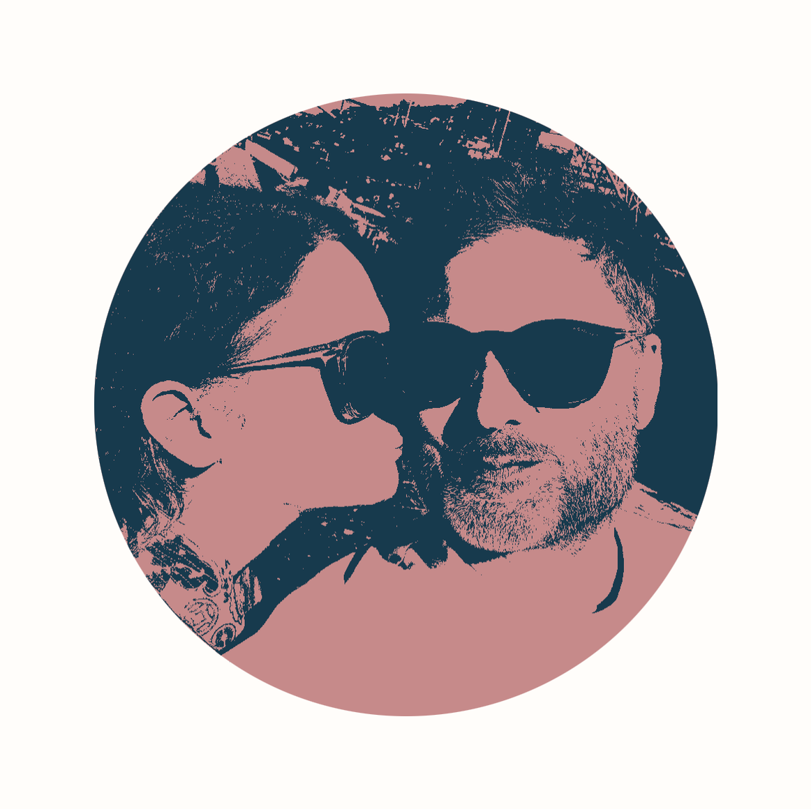Two-colour portrait example titled Porto 2026